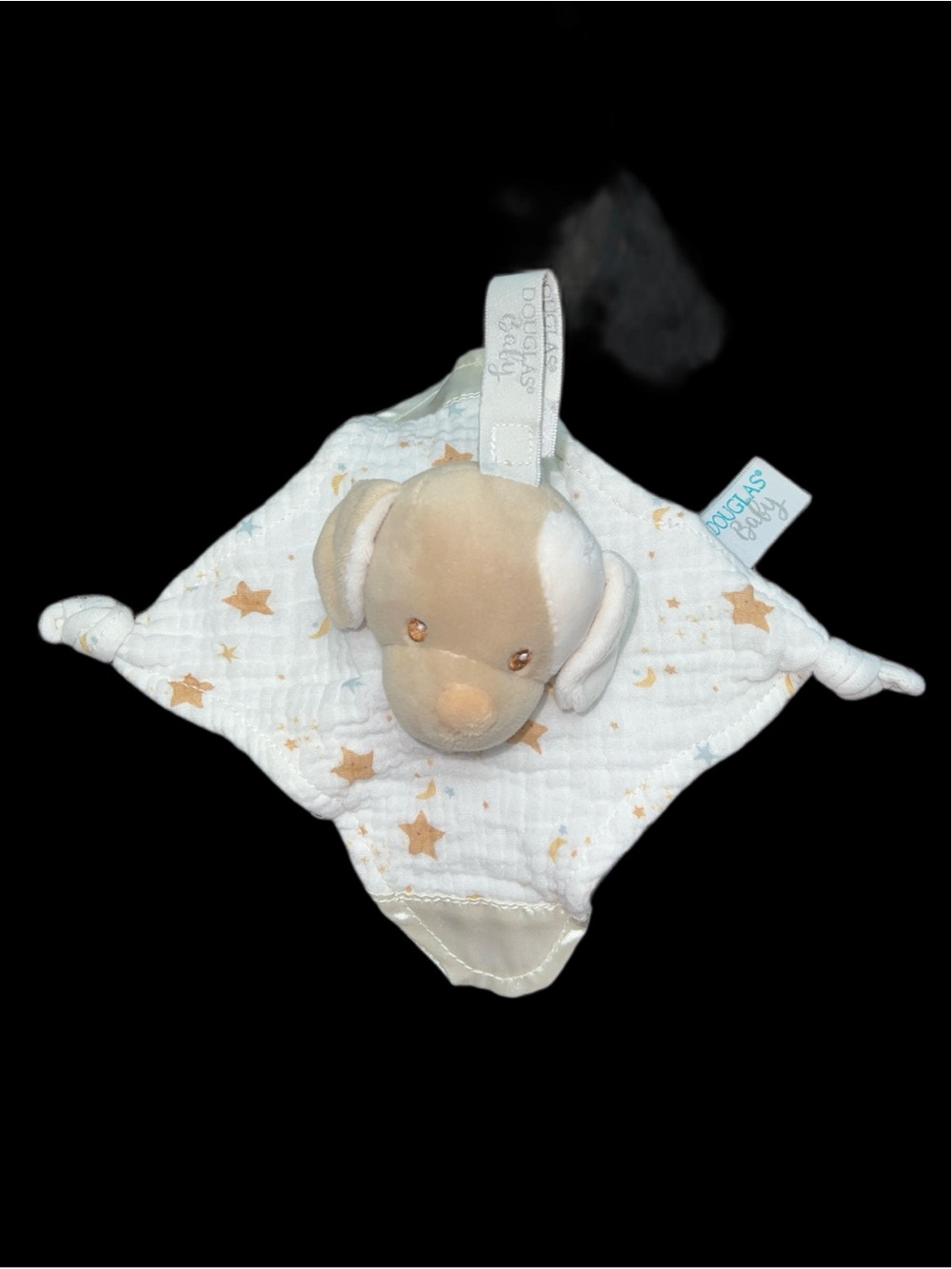 Douglas Baby Auggie Tan Puppy Paci Lovey